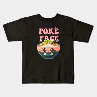 Poke Face Kids T-Shirt